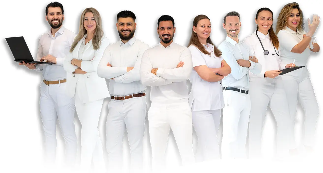 Team der Hair College Haartransplantationsklinik in Köln